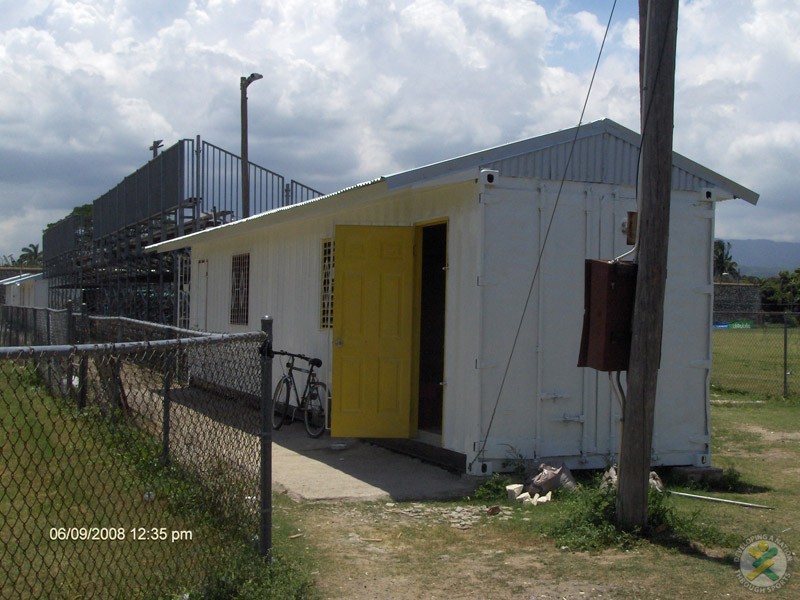 Container Change Room - Prison Oval, Spanish Town, St. Catherine JA 