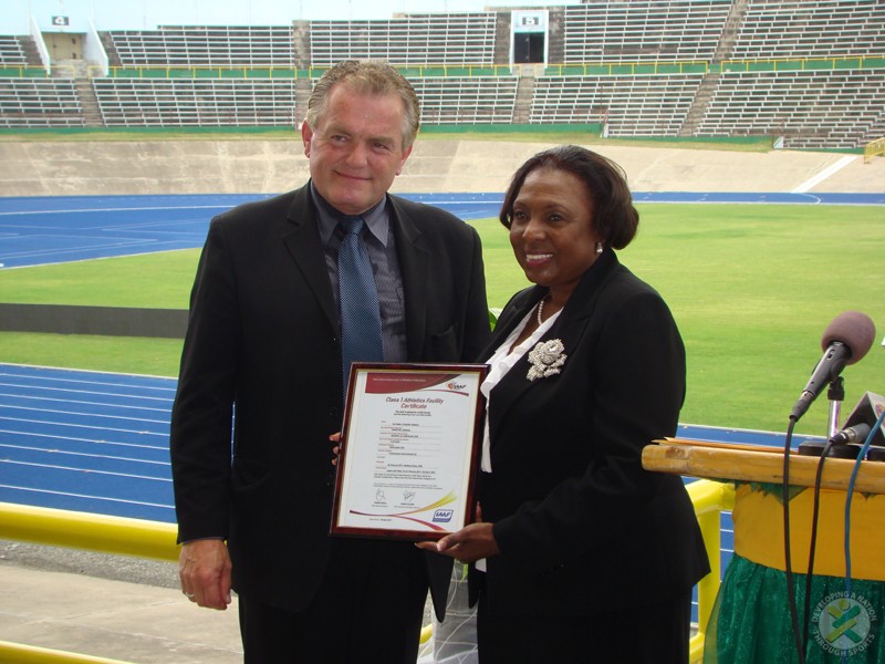 National Stadium gets IAAF Class 1 certifcation
